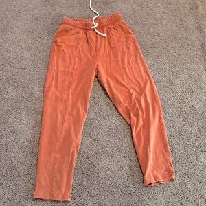 orange target pants